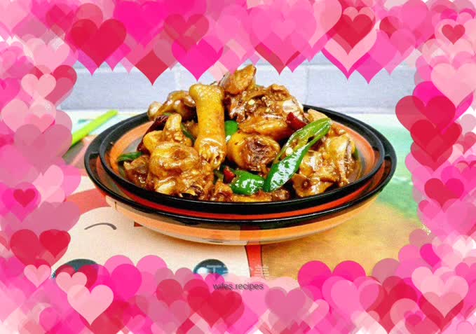 Home-style stir-fried chicken