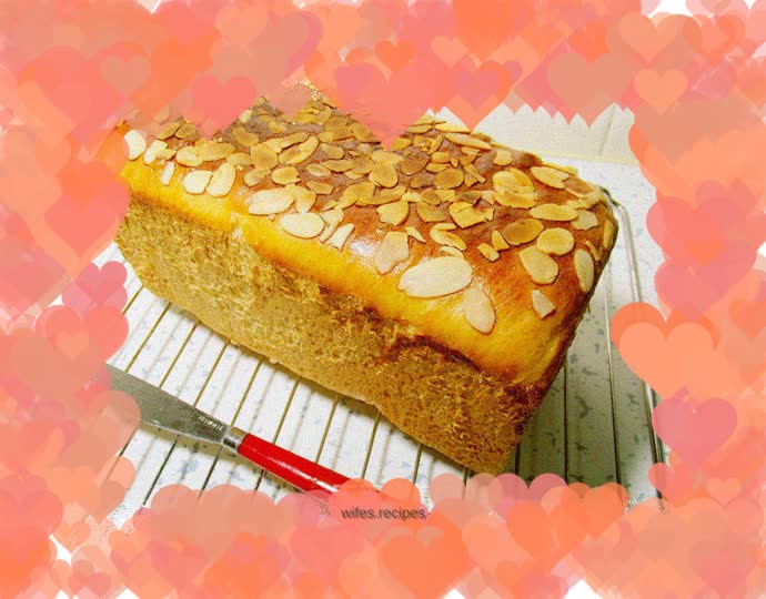 Sliced Almond Cranberry Toast