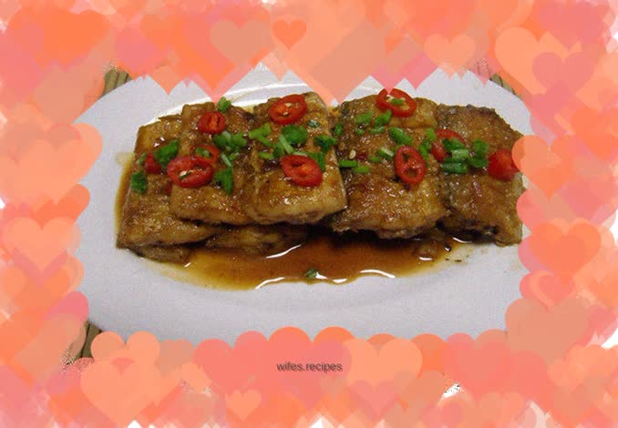 Sweet and sour hairtail fish