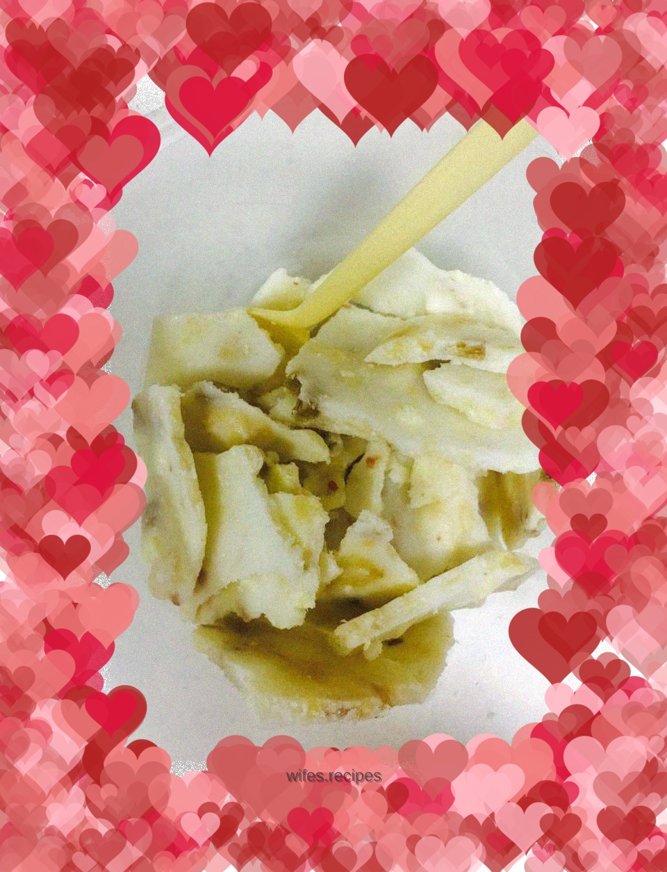 Homemade fried yogurt