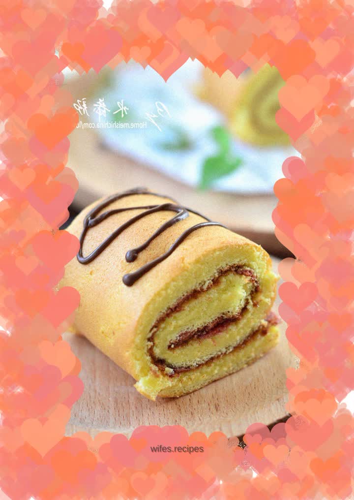 【Chocolate chiffon cone】