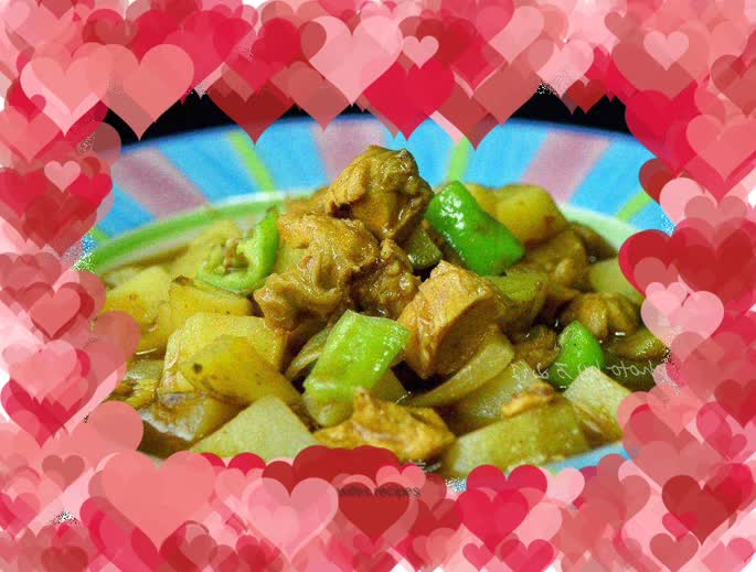 Curry Potato Chicken