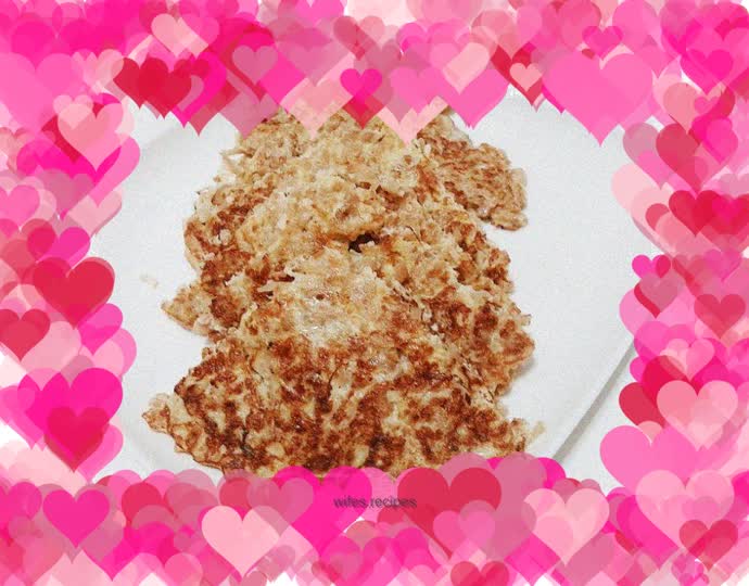 Fried egg with dried radish