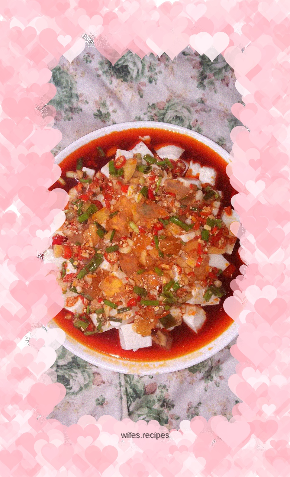 Spicy preserved egg tofu