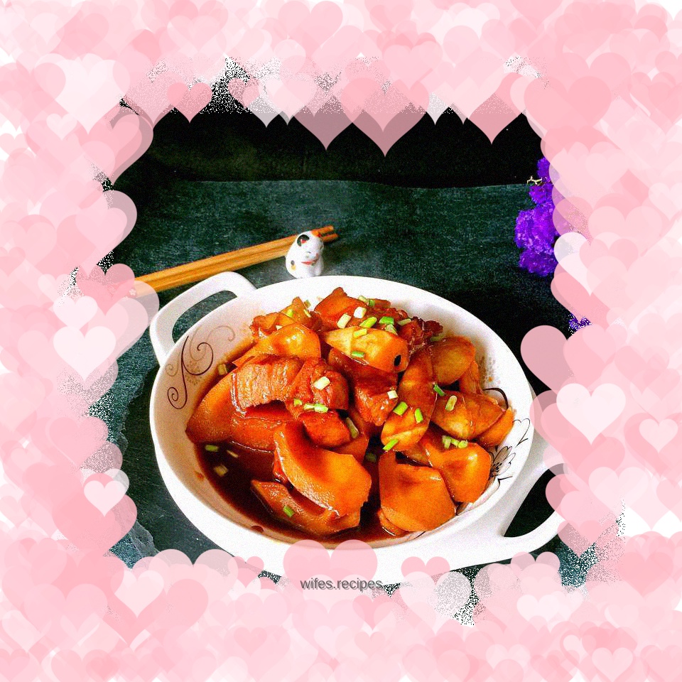 Braised Pork with Bean Curd and Spring Bamboo Shoots