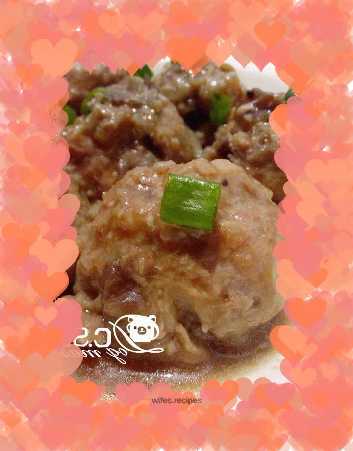 [Happiness in one bite] Steamed eggplant puree meatballs (comes with two sauces and post-processing eating methods)