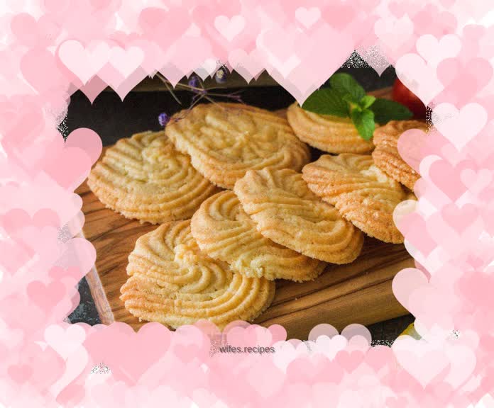Sweet and crispy cookies