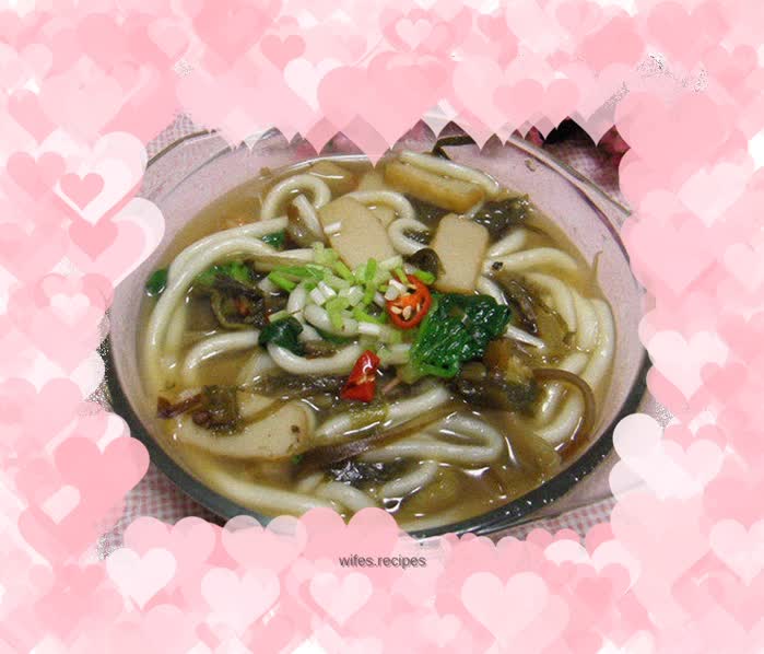 Pickled cabbage and potato powder