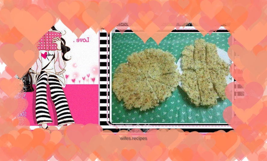 Egg and sesame crispy rice