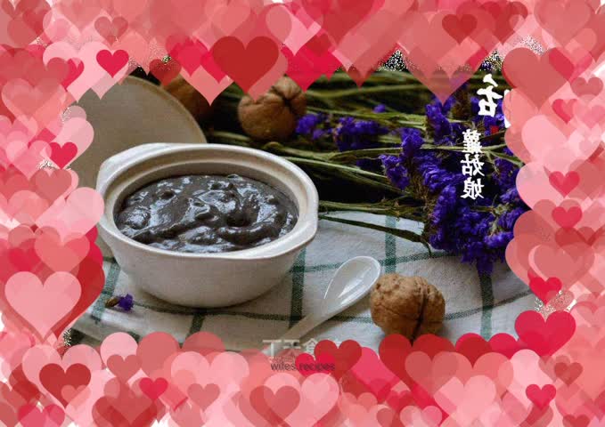 Black sesame brown rice cereal