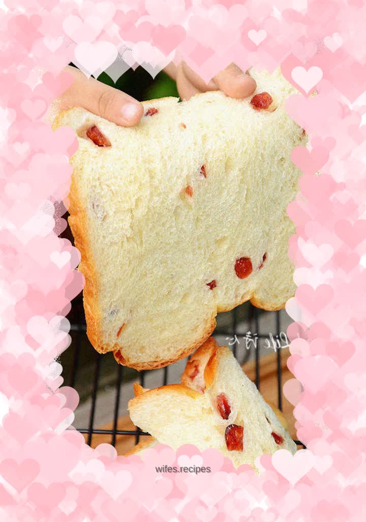 【Chinese Cranberry Toast】--- More sweetness in your mouth