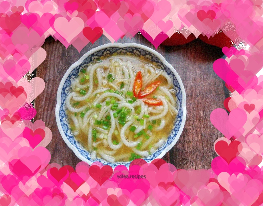 Bone broth udon