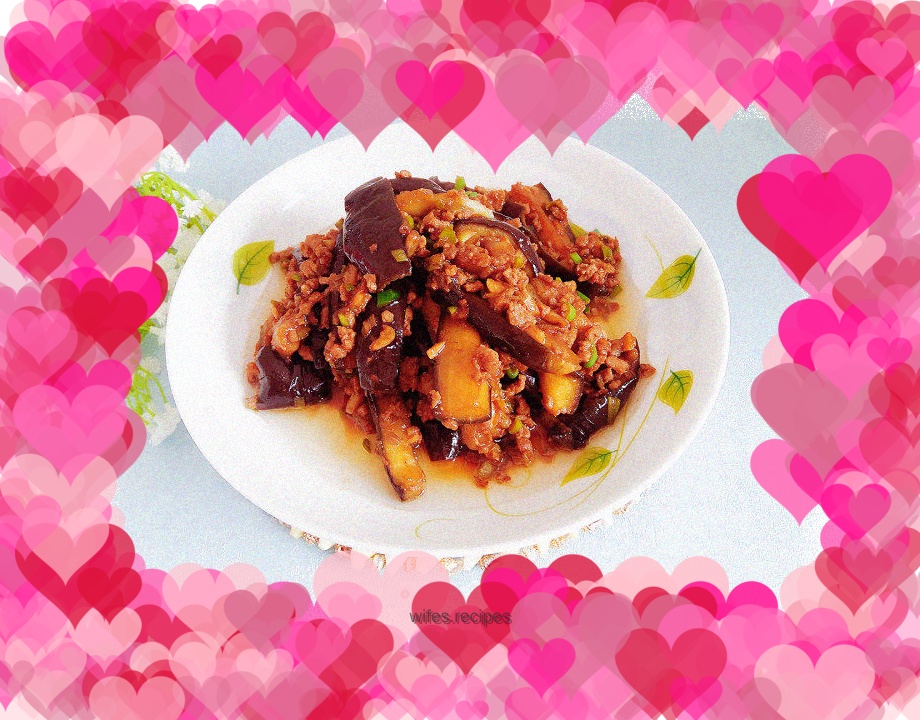 Eggplant with minced meat