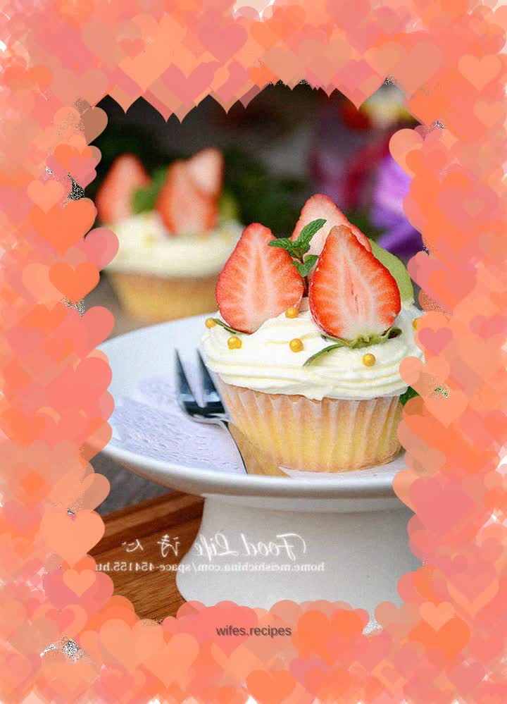 【Cream Fruit Cake Cup】--- Make ordinary cakes sweet and exquisite