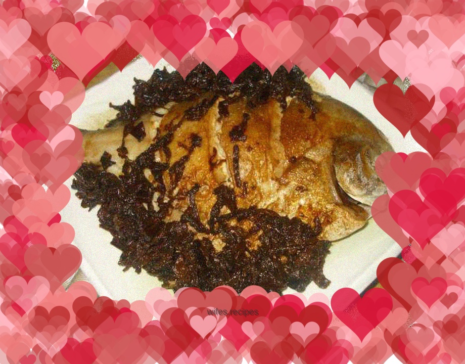 Braised Pomfret with Mold Dried Vegetables