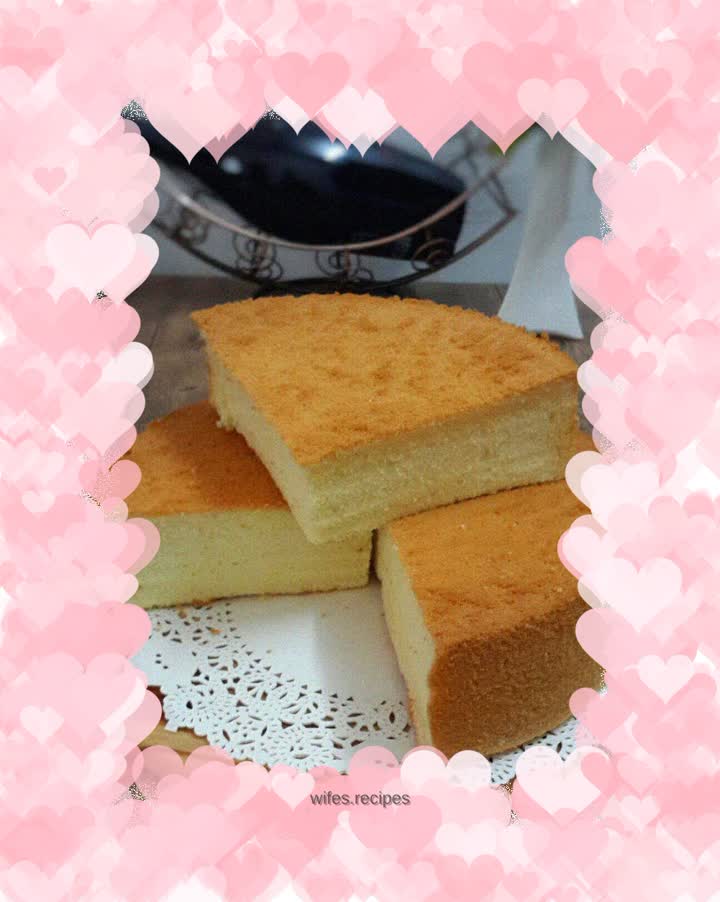 8 inch chiffon cake