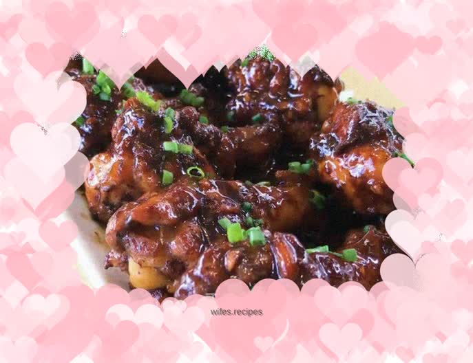 Chicken Legs with Sauce