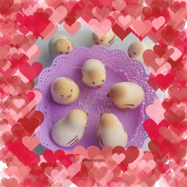 Chicken roasted fruit