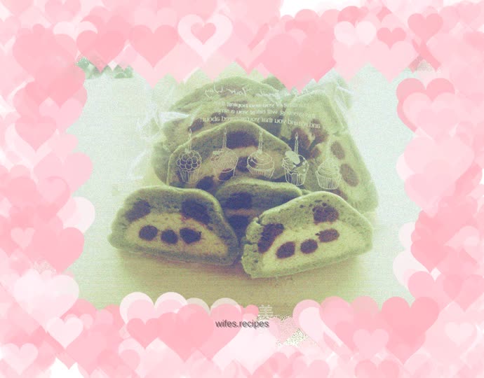 Matcha Panda Cookies