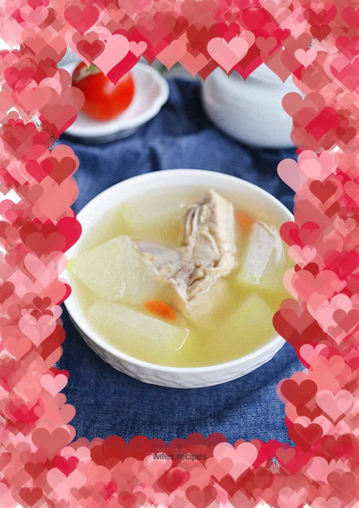 Winter Melon Pork Ribs Soup