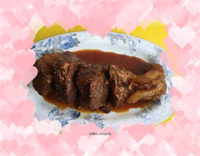 Five-Spice Braised Beef Tendon