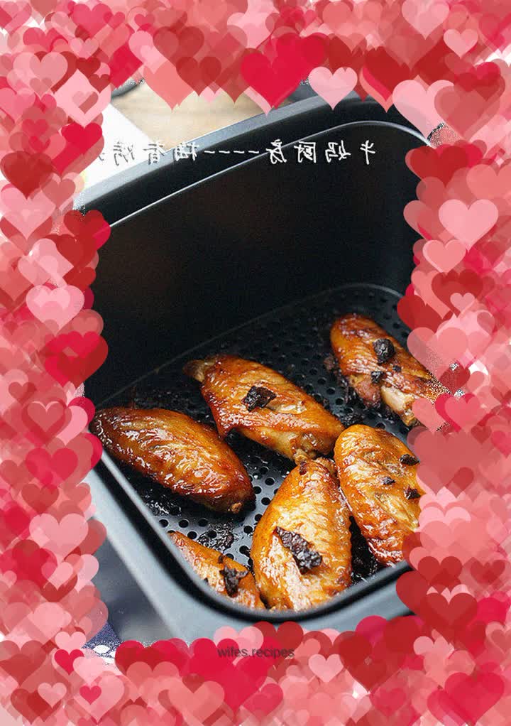 Plum-flavored grilled wings