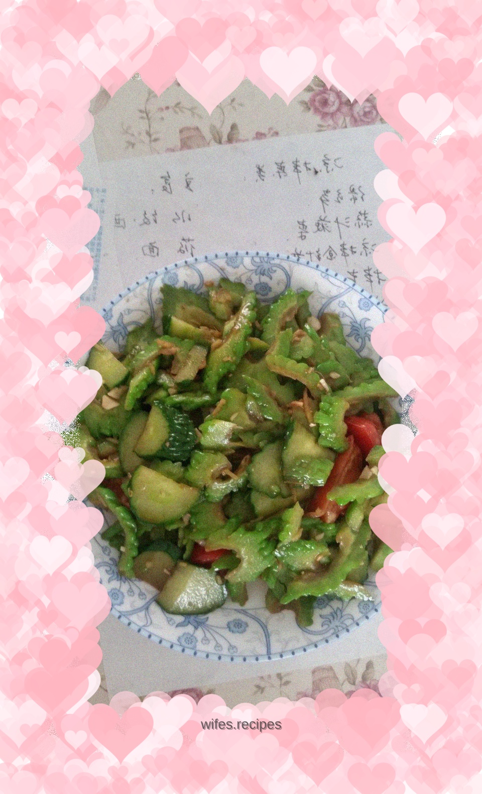 Stir-fried bitter melon