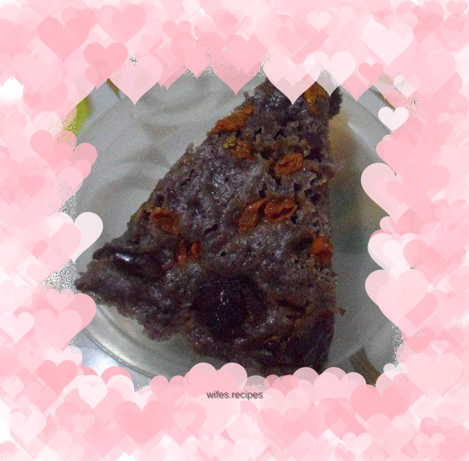 Black rice noodle cake