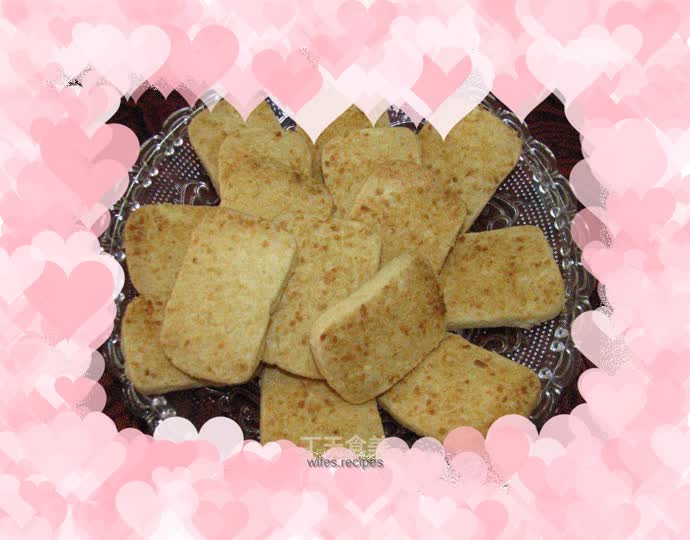 Coconut crispy biscuits