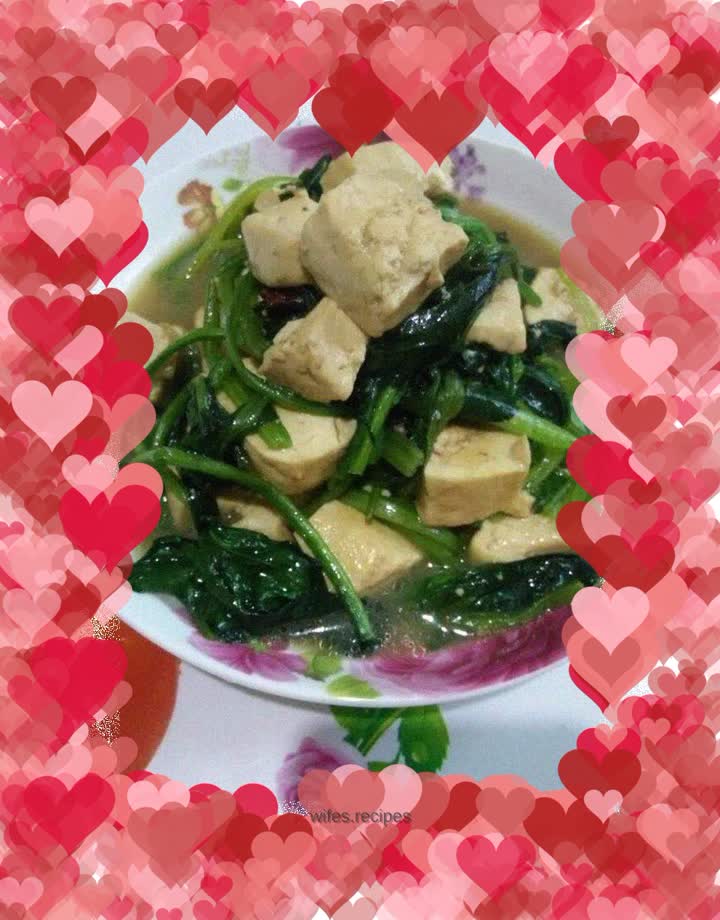 Jade White Jade~Stewed Tofu in Spinach and Lamb Soup