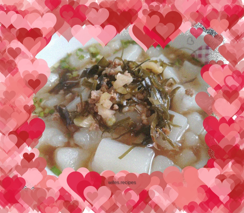 Easy to make homemade Hunan rice tofu