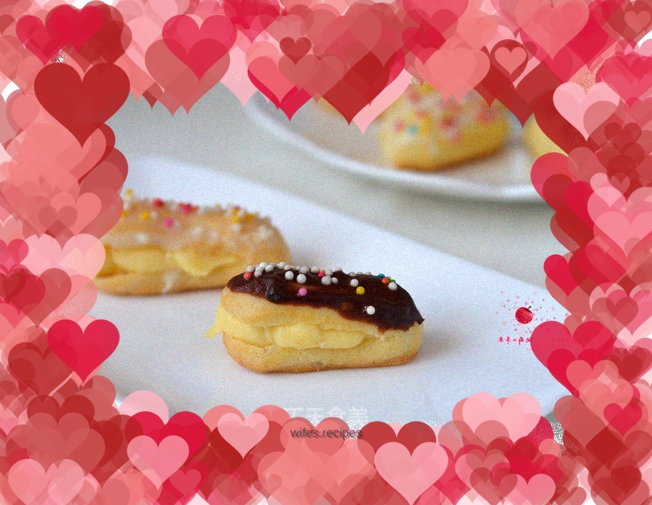 Custard Sandwich Puffs