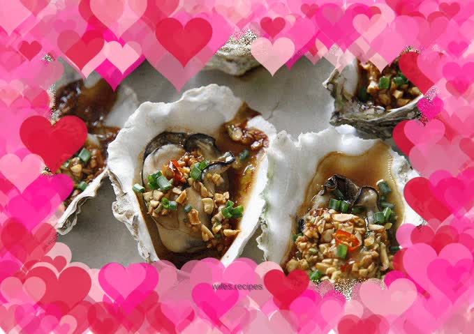Oven version of garlic oysters