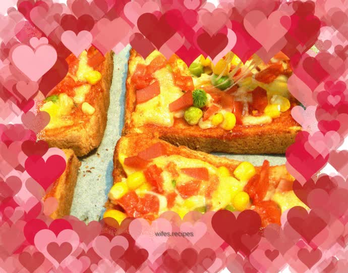 Toast pizza