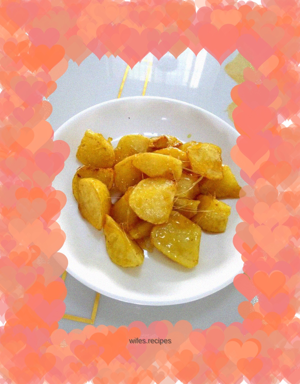 Shredded potatoes