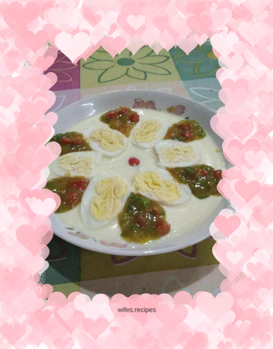 Curry Steamed Double Eggs