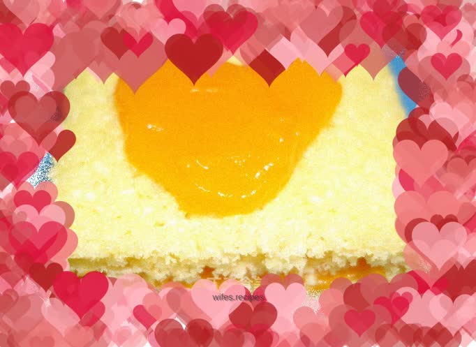 Apricot Jam Sandwich Cake