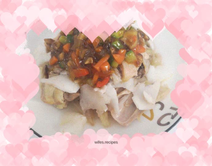 An exquisite simple meal for one person: coconut steamed chicken + five-grain rice