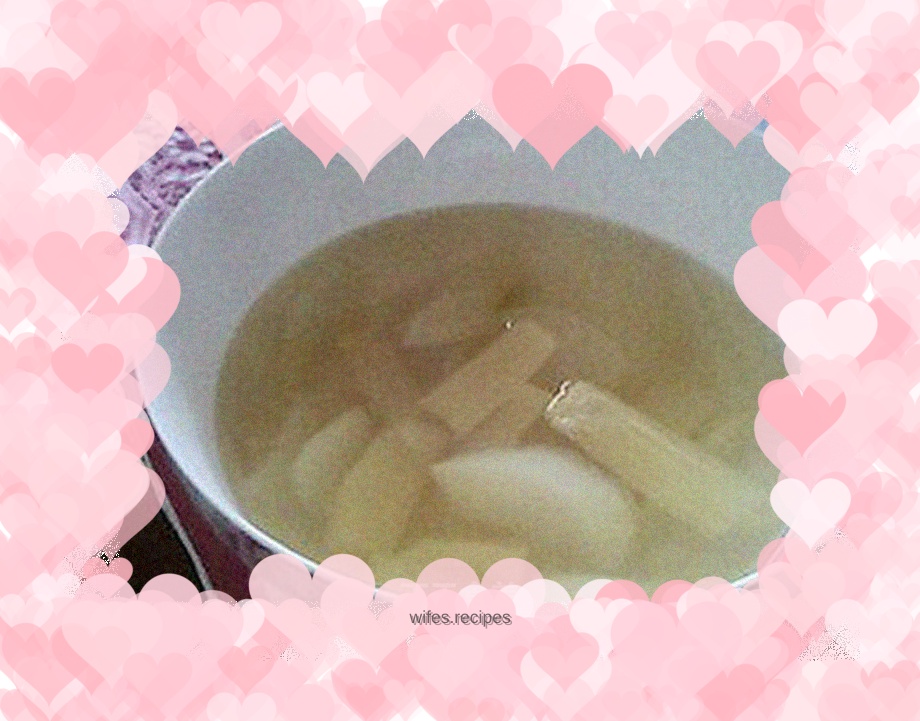 【Sugar Cane and Radish Drink】---Xiaoshi Jianpi Decoction