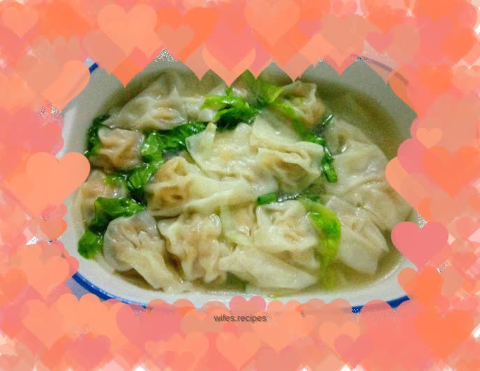 Ten-minute homemade wonton soup