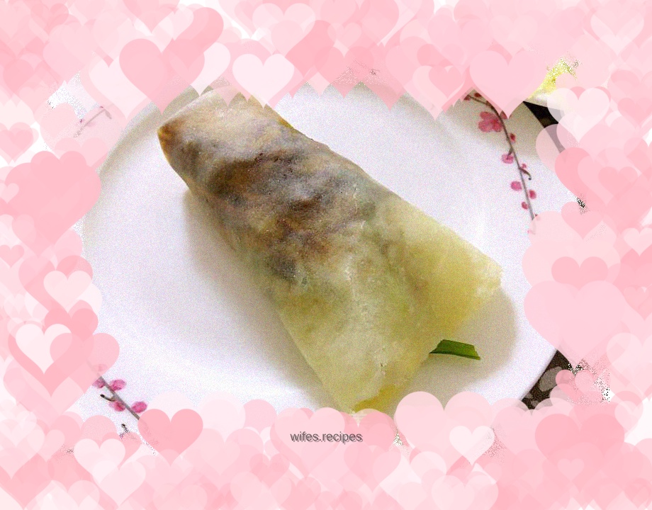 I can't help but roll, roll, and roll delicious food - steam it out [Steamed Spring Cake]