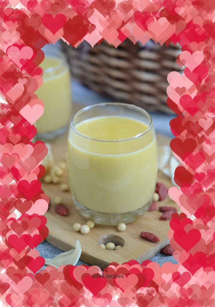 Wolfberry Lily Soy Milk