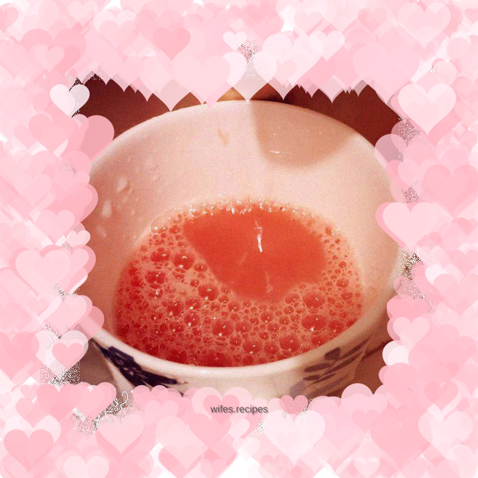 Grapefruit and pear juice