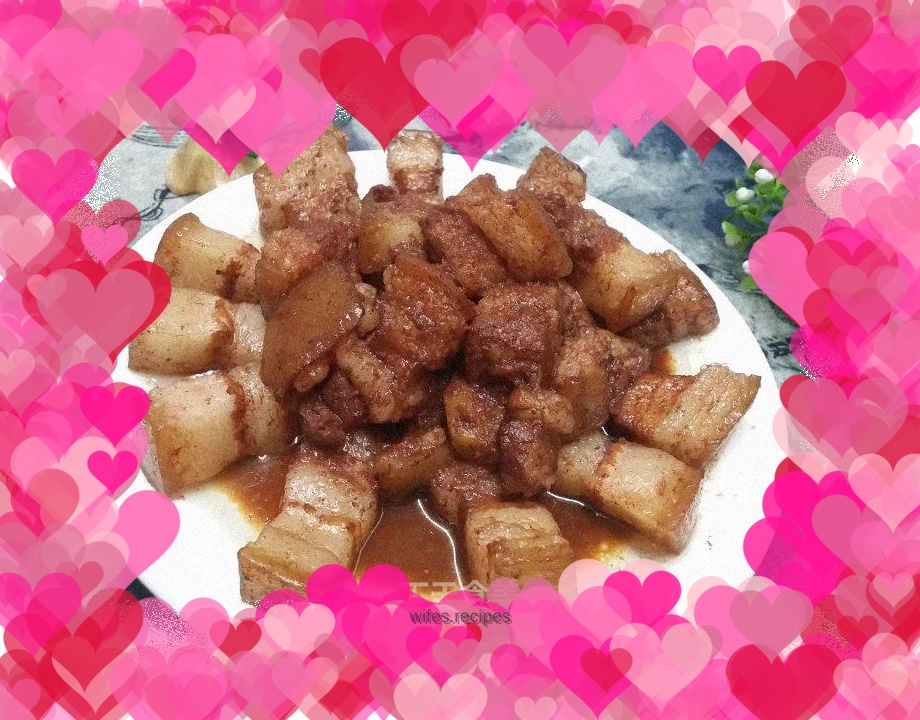 Braised pork with lees