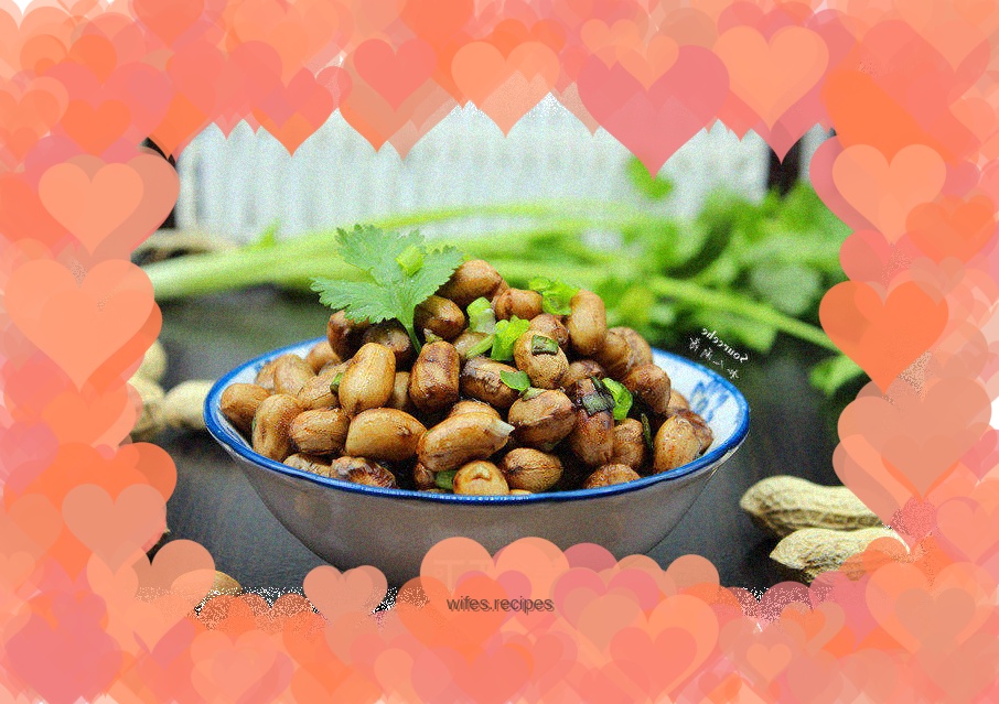 Peanuts with old vinegar, moisturizing the lungs and lowering fat