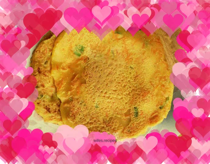Carrot Egg Pancake