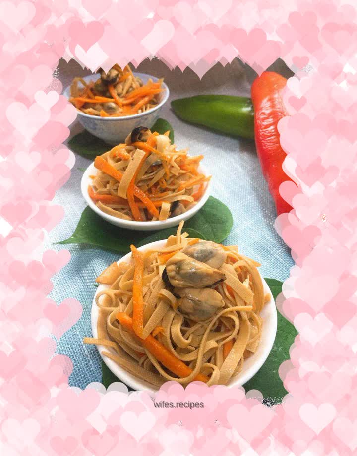 Cold Thousand Layers of Mussels and Pork