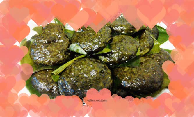 Mugwort glutinous rice cake