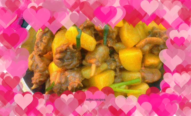 Braised White Duck with Potatoes