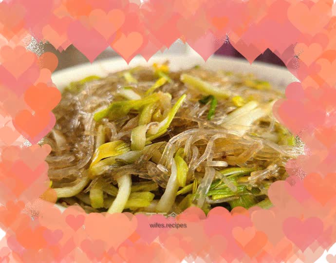 Fried Vermicelli with Garlic Yellow